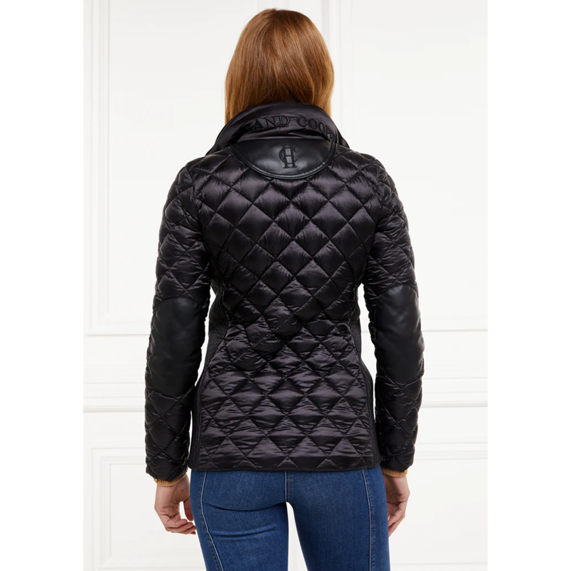 Holland Cooper Charlbury Quilted Jacket - Black-1